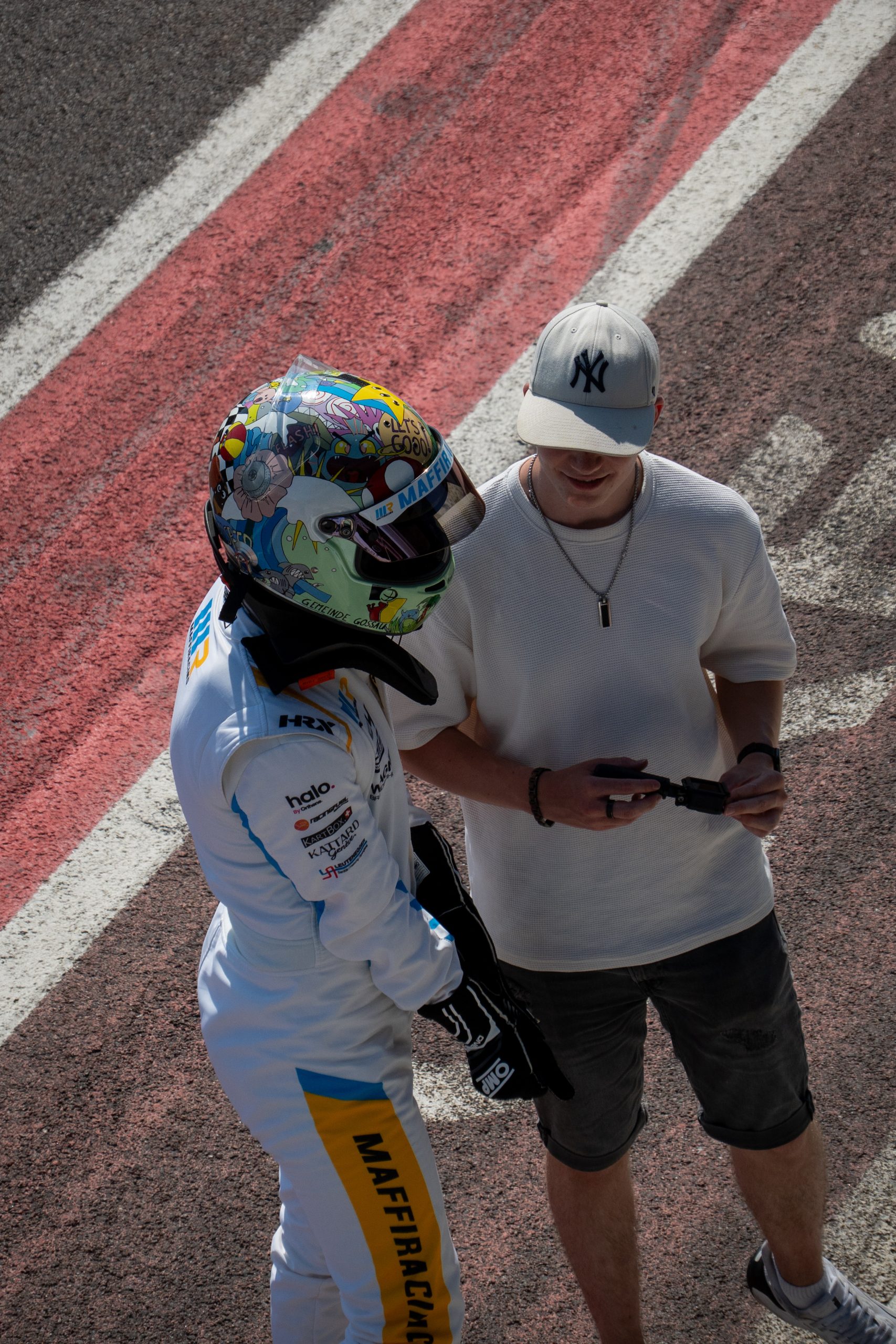 Kevin Aebi in Pitlane